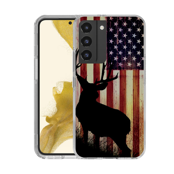 Printed Hard Shockproof Case Cover for Samsung S22 Plus