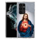 Printed Hard Acrylic 2.0mm Thick Shockproof Case Cover for Samsung S22 Ultra