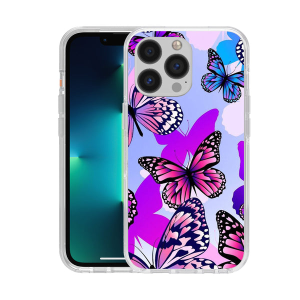 Printed Hard Acrylic Shockproof Antiscratch Case Cover for Apple iphone 13 Pro