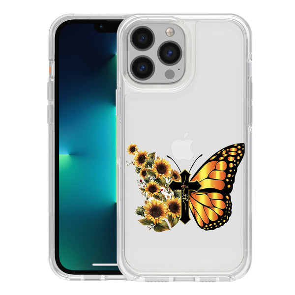 Printed Hard Acrylic Shockproof Antiscratch Case Cover for Apple iphone 13 Pro Max