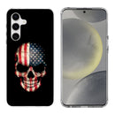 Printed  Hard Acrylic Shockproof Anti scratch Case Cover for Samsung S24