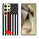 Printed Hard Acrylic 2.0mm Thick Shockproof Case for Samsung S24 Ultra