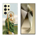 Printed Hard Acrylic 2.0mm Thick Shockproof Case for Samsung S24 Ultra