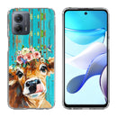 Printed Hard Acrylic 2.0mm Thick Shockproof Case for Motorola Moto G Stylus 5G (2023)