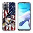 Printed Hard Acrylic 2.0mm Thick Shockproof Case for Motorola Moto G Stylus 5G (2023)