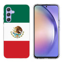 Printed Clear Hard Acrylic Thick Shockproof  Case Cover for Samsung A54
