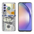 Printed Clear Hard Acrylic Thick Shockproof  Case Cover for Samsung A54