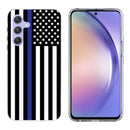 Printed Clear Hard Acrylic Thick Shockproof  Case Cover for Samsung A54