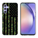 Printed Clear Hard Acrylic Thick Shockproof  Case Cover for Samsung A54