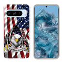 Printed Clear Hard Shockproof Case Cover for Google Pixel 8 Pro