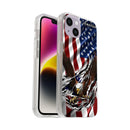 Printed Hard Acrylic Shockproof Antiscratch Case Cover for Apple iphone 14