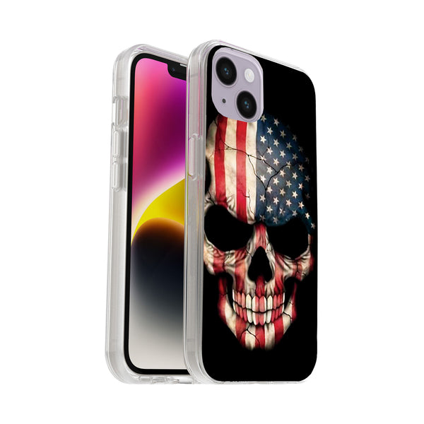 Printed Hard Acrylic Shockproof Antiscratch Case Cover for Apple iphone 14
