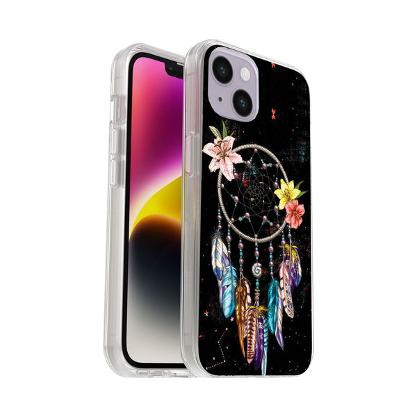 Printed Hard Acrylic Shockproof Antiscratch Case Cover for Apple iphone 15