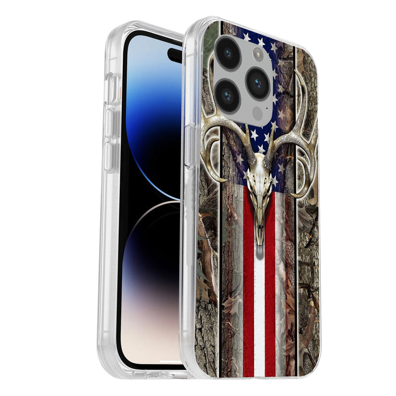 Printed Hard Acrylic Thick Shockproof Antiscratch Case Cover for iphone 14 Pro