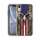 Printed Hard Acrylic Shockproof Antiscratch Case Cover for Apple iphone XR