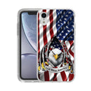 Printed Hard Acrylic Shockproof Antiscratch Case Cover for Apple iphone XR