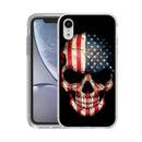 Printed Hard Acrylic Shockproof Antiscratch Case Cover for Apple iphone XR