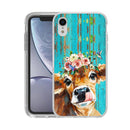Printed Hard Acrylic Shockproof Antiscratch Case Cover for Apple iphone XR