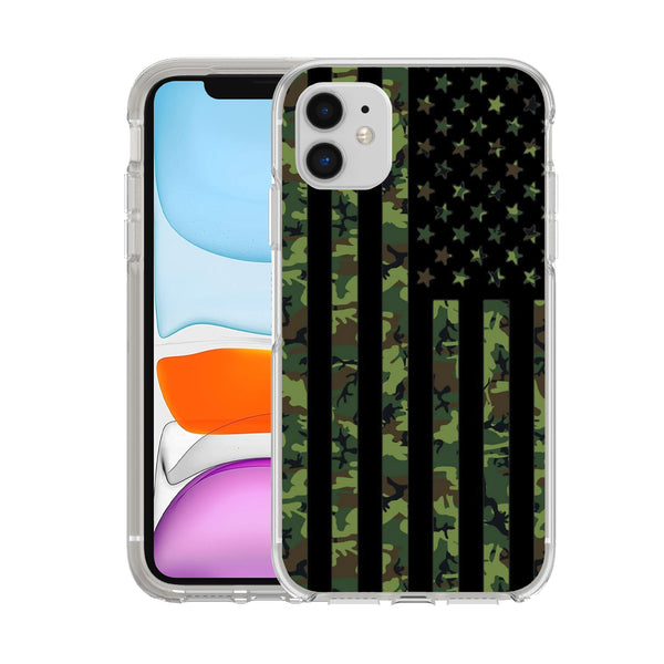 Printed Hard Acrylic Shockproof Antiscratch Case Cover for Apple iphone 11 6.1"