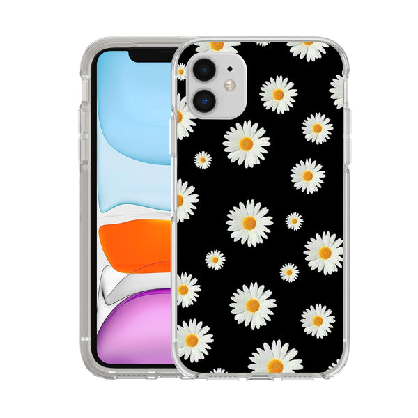 Printed Hard Acrylic Shockproof Antiscratch Case Cover for Apple iphone 11 6.1"