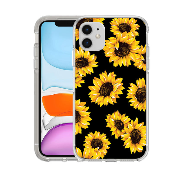 Printed Hard Acrylic Shockproof Antiscratch Case Cover for Apple iphone 11 6.1"