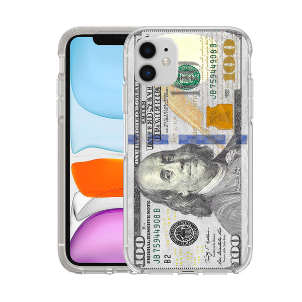 Printed Hard Acrylic Shockproof Antiscratch Case Cover for Apple iphone 11 6.1"