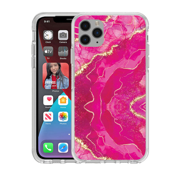 Printed Hard Acrylic Shockproof Antiscratch Case Cover for Apple iphone 11 Pro Max