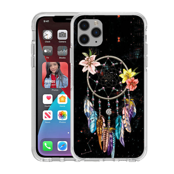 Printed Hard Acrylic Shockproof Antiscratch Case Cover for Apple iphone 11 Pro Max