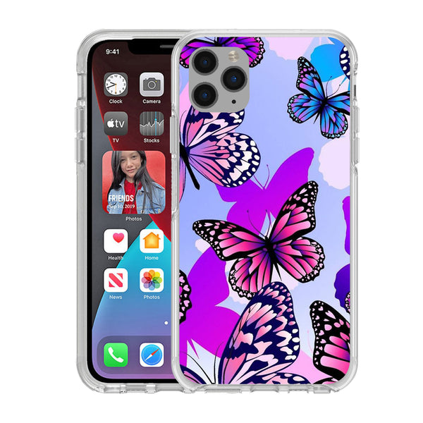 Printed Hard Acrylic Shockproof Antiscratch Case Cover for Apple iphone 11 Pro Max