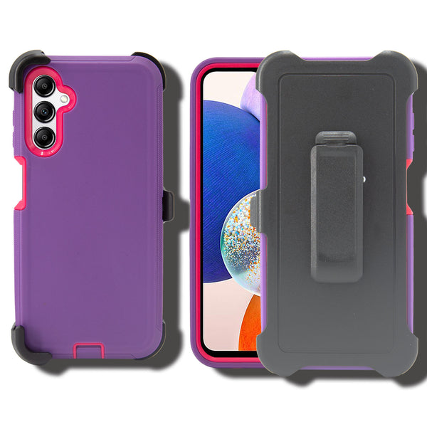 Shockproof Case for Samsung Galaxy A14 5G Cover Clip Rugged Heavy Duty