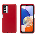 Shockproof Case for Samsung Galaxy A15 5G Cover Clip Rugged Red