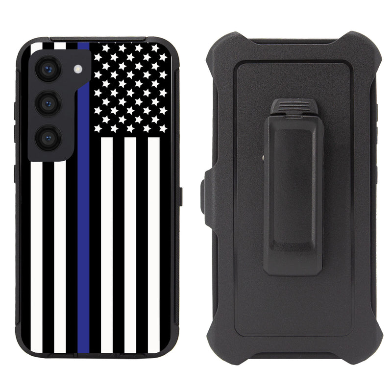 Shockproof Case for Samsung Galaxy S24 Cover Clip Rugged Heavy Duty