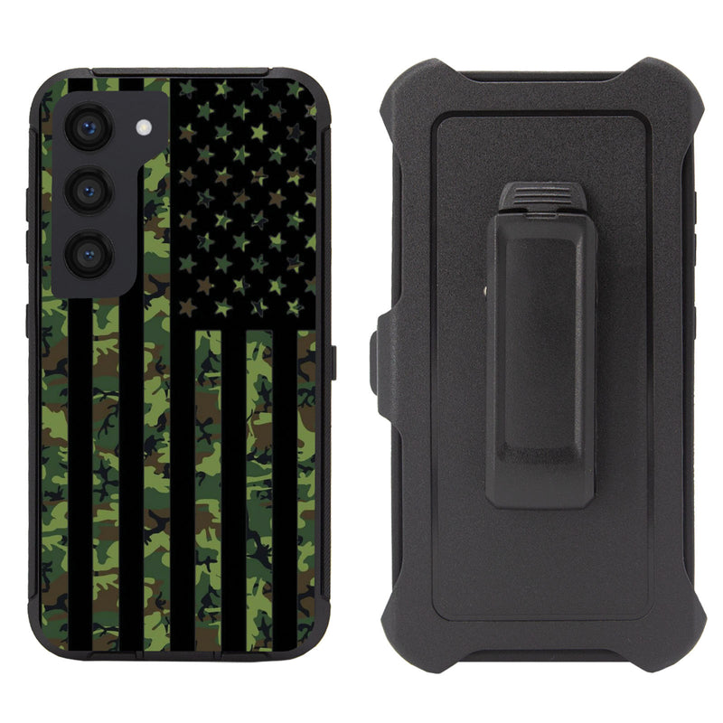 Shockproof Case for Samsung Galaxy S23 Plus Rugged Clip