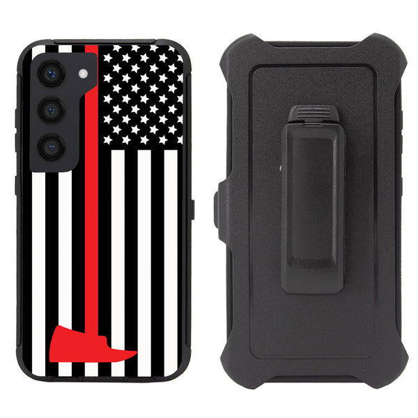 Shockproof Case for Samsung Galaxy S24 Cover Clip Rugged Heavy Duty