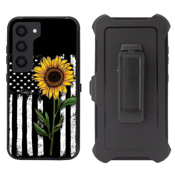 Shockproof Case for Samsung Galaxy S24 Cover Clip Rugged Heavy Duty