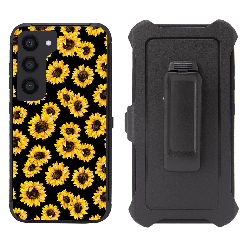 Shockproof Case for Samsung Galaxy S24 Cover Clip Rugged Heavy Duty