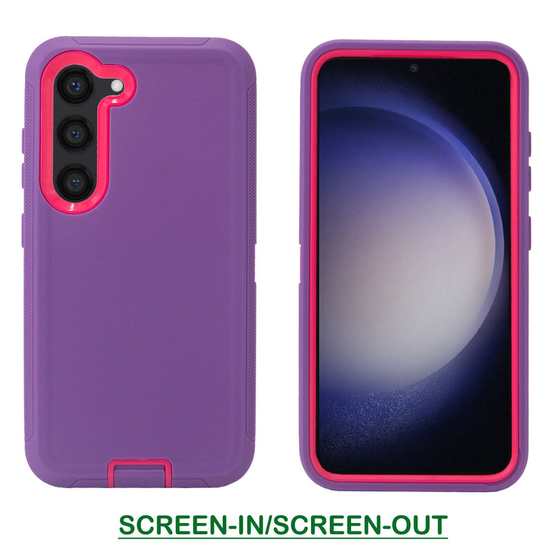 Shockproof Case for Samsung Galaxy S24+/S25+  Cover Clip Rugged Heavy Duty