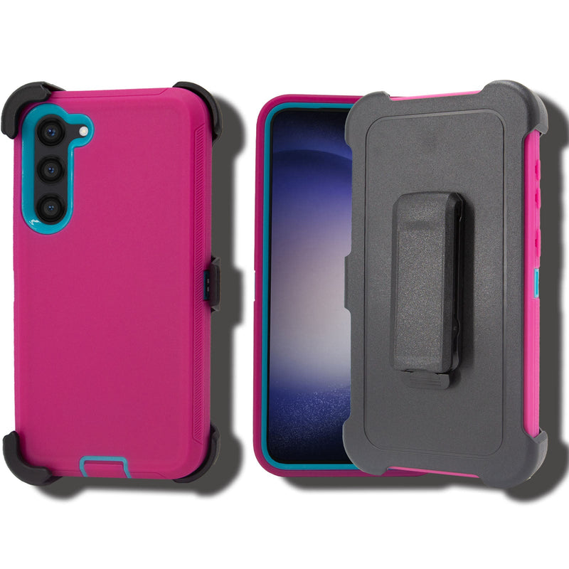 Shockproof Case for Samsung Galaxy S24+ Plus Cover Clip Rugged Heavy Duty