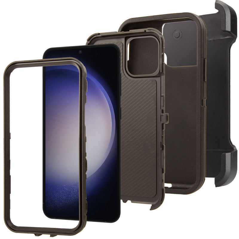 Shockproof Case for Samsung Galaxy S23+ Plus Cover Clip Rugged