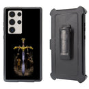 Shockproof Case for Samsung Galaxy S23 Ultra with Clip