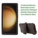 Shockproof Case for Samsung Galaxy S23 Ultra with Clip