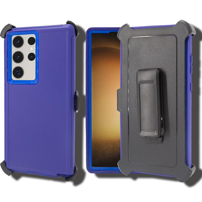 Shockproof Case for Samsung Galaxy S23 Ultra Cover Clip Rugged