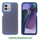 Shockproof Case for Motorola Moto G Stylus 5G (2023) Snap on Cover Clip Rugged Heavy