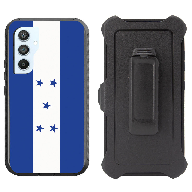 Printed Rugged Shockproof Case for Samsung Galaxy S23 FE Clip Heavy Duty