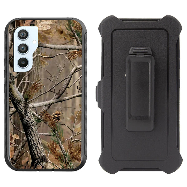 Printed Rugged Shockproof Case for Samsung Galaxy S23 FE Clip Heavy Duty