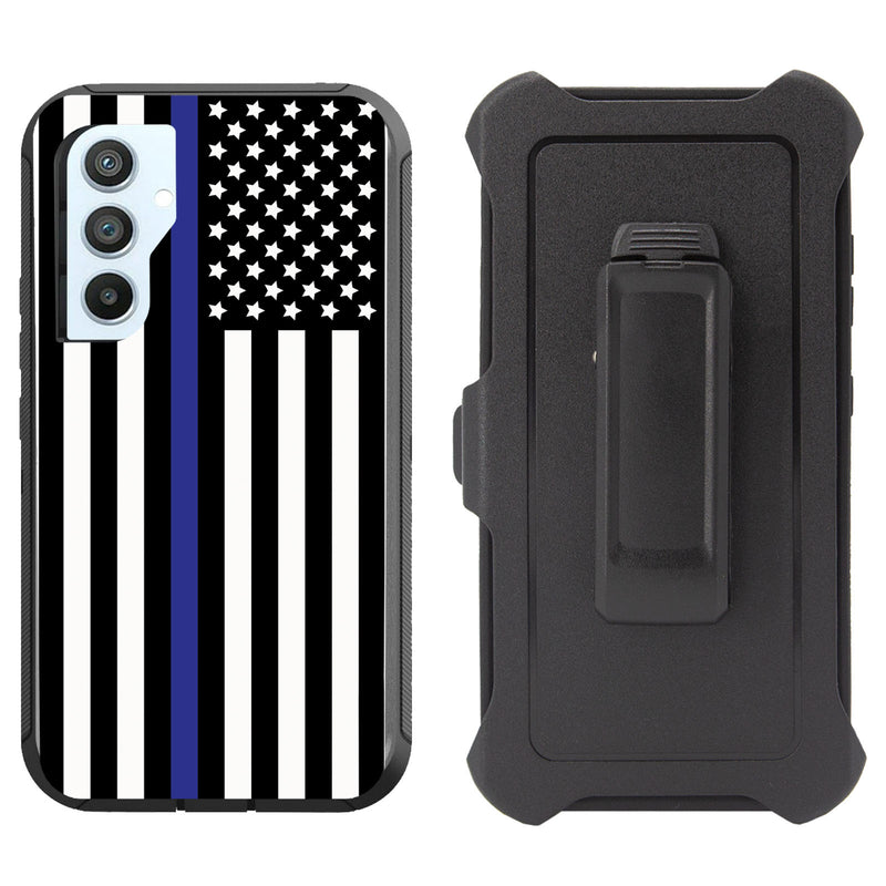 Printed Rugged Shockproof Case for Samsung Galaxy S23 FE Clip Heavy Duty