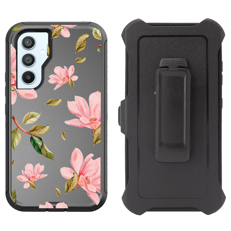 Printed Rugged Shockproof Case for Samsung Galaxy S23 FE Clip Heavy Duty