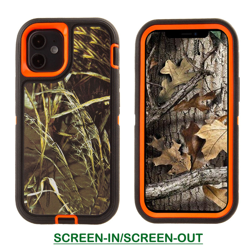 Shockproof Case for Apple iPhone 11 6.1" Camouflage Clip Cover Rugged Heavy Duty