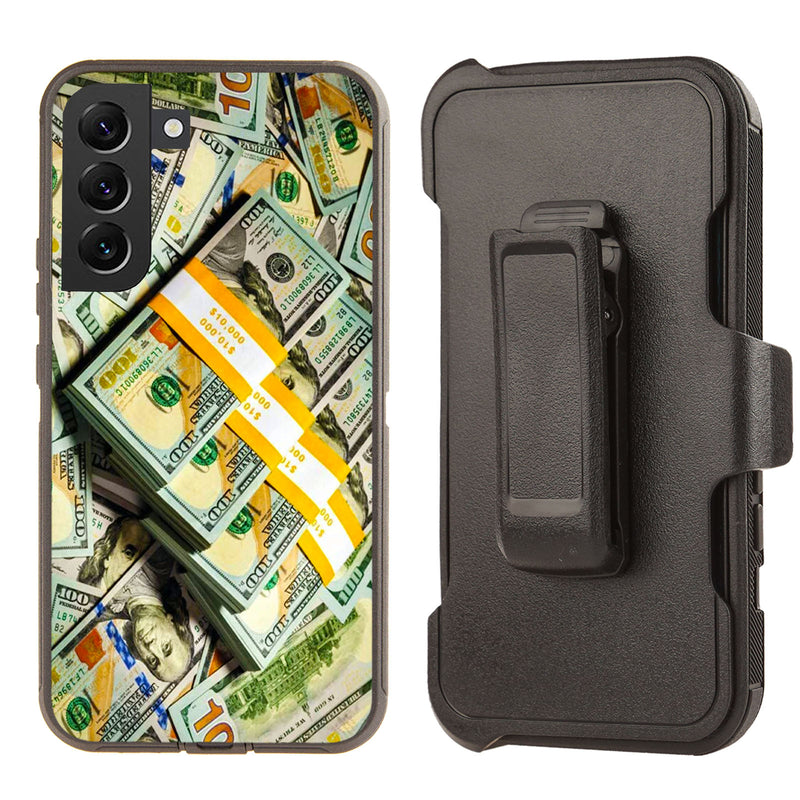 Shockproof Case for Samsung Galaxy S22 Clip Rugged