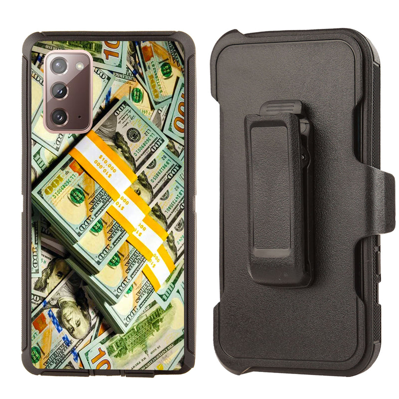 Shockproof Case for Samsung Galaxy Note 20 Cover Clip